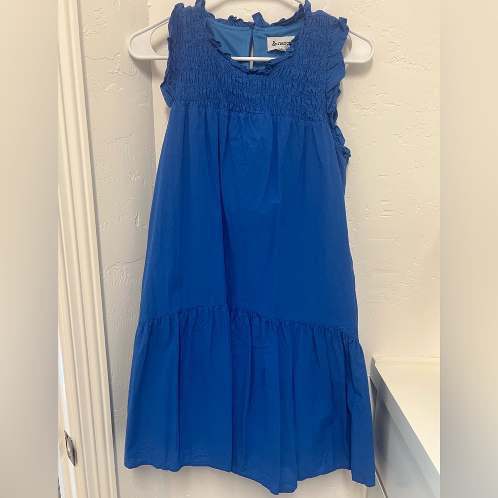 Blue Womens Summer Dress